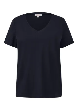 s.Oliver Red Label - T-Shirt blau - Gr. - 40