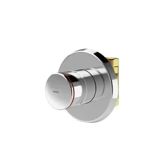 KWC Aquarotter Durchgangsventil, F3, hydraulisch, DN20, o. Mischung, Unterputz, duschen, 2030053188 2030053188