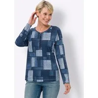 Sieh an! T-Shirt Langarm-Shirt Langarm