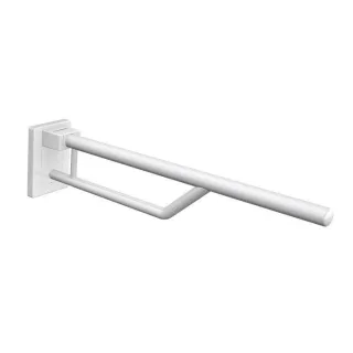 Hewi Duo Stützklappgriff 950.50.1209099 Kunststoff, reinweiß, Ausladung 700 mm