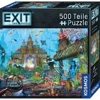 Kosmos Puzzle EXIT, Das Puzzle, Der Schlüssel von Atlantis, 500 Puzzleteile, Made in Germany