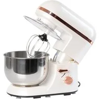 Klarstein Küchenmaschine mit Kochfunktion, 1800 W, 5.2 l Schüssel, Knetmaschine Teigmaschine Teigknetmaschine Rührmaschine Standmixer