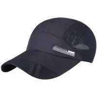 LuxusKollektion Baseball Cap Baseballcap Herren Damen verstellbar faltbar Einheitsgröße Schwarz