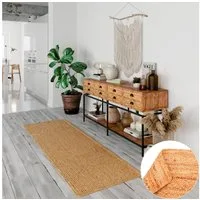 OTTO home Teppich Bjarka, rechteckig, Höhe: 10 mm, meliert, 100% Jute, handgewebt, auch als Läufer & in rund erhältlich