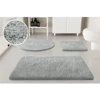OTTO home Badematte Kaarin, Höhe 30 mm, rutschhemmend beschichtet, schnell trocknend, Polyester, rechteckig, Badteppich, getuftet, flauschig, hochflor, große Farbauswahl