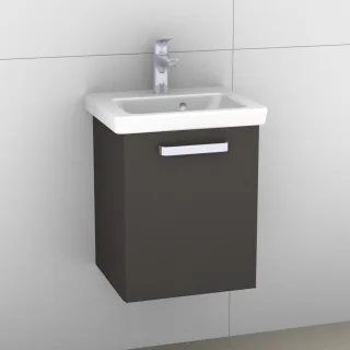 Artiqua 414 Waschtischunterschrank für Subway 2.0 7315F5 Stahlgrau, 414-WUT-V78-L-7142-88 414-WUT-V78-L-7142-88