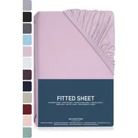 BRB HOME Spannbettlaken Spannbettlaken Gebürstete Mikrofaser, Polyester, Gummizug: Rundum, (1 Stück), Polyester für Boxspringbett und Topper bis 30 cm