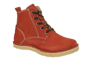 Eject 14146.010 SONY1DEAL Damen Stiefeletten rot bordeaux flach G-Weite
