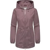 Ragwear Outdoorjacke Monadissimo B Leichte Kapuzenjacke mit Taillenzugband