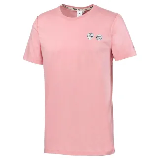 Puma X Tyakasha Tee Herren T-Shirt Sticked Pink Top 595735 14