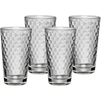 WMF Gläser-Set CoffeeTime, 4-tlg., Glas, Hitzebeständiges Glas, 4-teilig