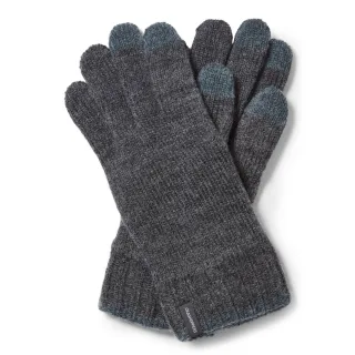 Craghoppers - Logo - Winterhandschuhe - Aus recycelten Materialien (Schwarz/Schwarzer Pfeffer)