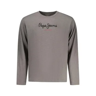 Pepe Jeans Grigio Baumwoll Herren T-Shirt