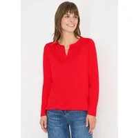 CECIL Langarmshirt im soften Baumwoll-Mix