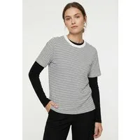pieces Kurzarmshirt PCRIA SS TEE STRIPES NOOS BC