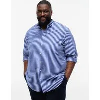 Tommy Hilfiger Big & Tall Langarmhemd BT-FLEX POPLIN SEASONALSTRIPE Große Größen