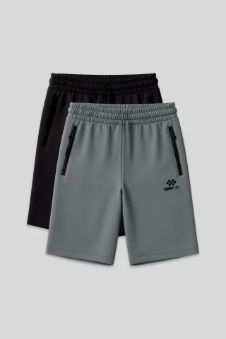 Herren-Jersey-Shorts