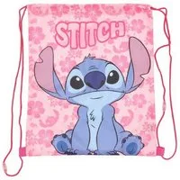 Lilo & Stitch Turnbeutel für Kinder – Leichter Sportbeutel 40x35 cm mit Kordelzug (1-tlg), Zusammenfaltbar, Vielseitig einsetzbar