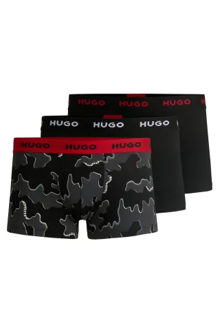 HUGO RED Menswear - TRUNK TRIPLET DESIGN patterned - Gr. - S