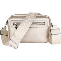 MIRROSI Umhängetasche Damen, Veganleder Crossbody Tasche Bag, Schultertasche (inkl. 1 Münzbeutel und 2 Wechselgurte, 26x16x8cm (BXHXT), gemusterten & verstellbaren Schulterriemen