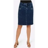 heine A-Linien-Rock Jeans-Rock