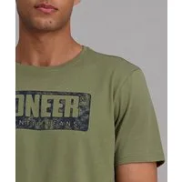 Pioneer Authentic Jeans T-Shirt mit Logo Print
