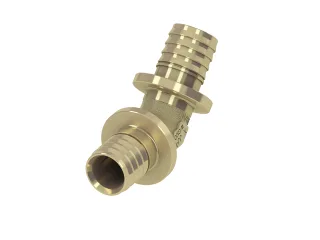 Tece flex Winkelkupplung 45 Grad Dim. 25 x 25, Siliziumbronze, 707167 707167