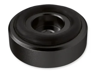 DYNAVOX Gerätefüße-Set midi, 4 Stück, Aluminium, schwarz