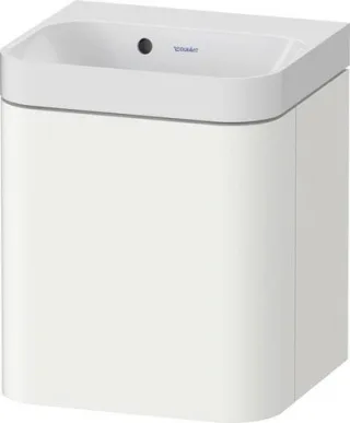 Duravit Happy D.2 Plus c-shaped Set wandhängend Weiß 400x360x480 mm - HP4344N36360000 HP4344N36360000