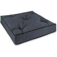 Aspero Sitzauflage Stuhlkissen 50x50 cm Valletta, Gepolsterte Outdoor Auflage mit Steppung