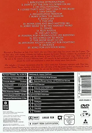 Elton John - Live in Barcelona [DVD]