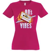 Youth Designz Print-Shirt "80s Kassette Vibes" Print Damen T-Shirt Statement Geschenk Frauen mit witzigen stylischen Aufdruck für Frauen