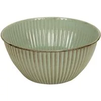 finehomegarden Pflanzschale Schale Metall lackiert hellgrün Wasserwanne Miniteich Teichwanne (1 St), Pflanzschale Garten Dekoschale Ø32+38cm 2Größen wählbar