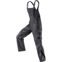 Kübler Latzhose Pulsschlag anthrazit / schwarz