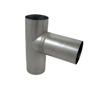 Bertrams Ewr-fu Schornsteinanschlussstück 21SA90-FU80 90Grad, feuchteunempfindlich, 80 x 0,6 mm