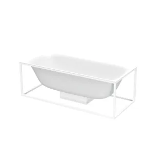Bette BetteLux Shape Freistehbadewanne 3451-000 170x75x45cm, weiß, Weiß