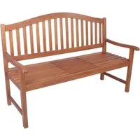 Garden Pleasure Gartenbank PHUKET, mit hochklappbarem Tisch, BxTxH: 150x63x105 cm