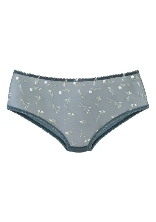 LASCANA - VIVANCE Panty petrol - Gr. - 34