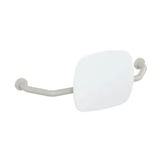 Hewi 801 Rückenstütze 801.51.917197 Wandabstand 230mm, Lehne signalweiß, lichtgrau