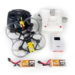 DarwinFPV CineApe35 Analog 4S 3.5Inch RC FPV Racing Drone ELRS RTF with RadioMaster TX12 Mark Ⅱ Radio Controller FPV Gog