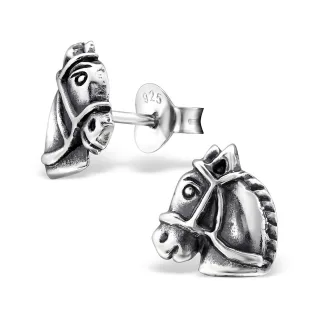 Pferde Ohrringe aus 925 Silber