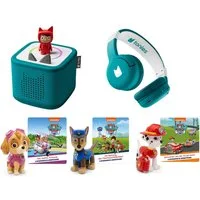 tonies Spar-Starterset Toniebox 2, Lauscher + 3 Paw Patrol Tonies Lautsprechersystem