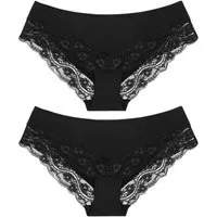 Triumph Slip LOVELY MICRO mit zarter elastischer Spitze und angenehm breiter Seitenpartie