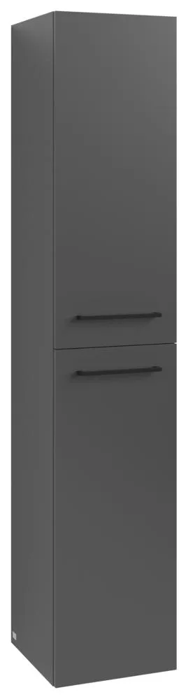 Villeroy & Boch Hochschrank Avento A89411 346x1760x 404mm 2 Türen A:re Graphite A89411VR