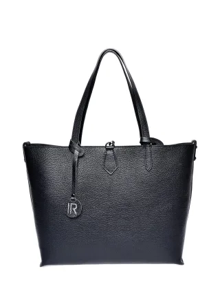 Isabella Rhea Schwarz Rindsledertasche