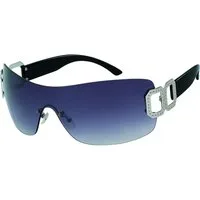 DanCarol Sonnenbrille DC-220- für Damen- das Gestell ist mit auffälligen Metallaplikationen