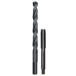 Milwaukee Gewindebohrer-Set, 2-teilig, inkl. Thunderweb HSS-G Bohrer M4x0,7 mm, Bohrer 3,3 mm - 4932500635