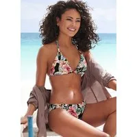 LASCANA Bikini-Hose Salsa mit Zierringen und tollem Blumenprint