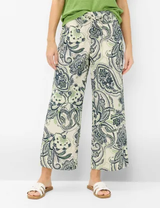 Brax Damen Culotte Style MAINE S GRASS GREEN, grün, Gr. 42K