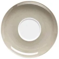 Thomas Untertasse Cappuccino-Untertasse 16 cm Sunny Day Greige, (1 St), Cappuccino-Untertasse, Ø16,5cm, Porzellan, beige
